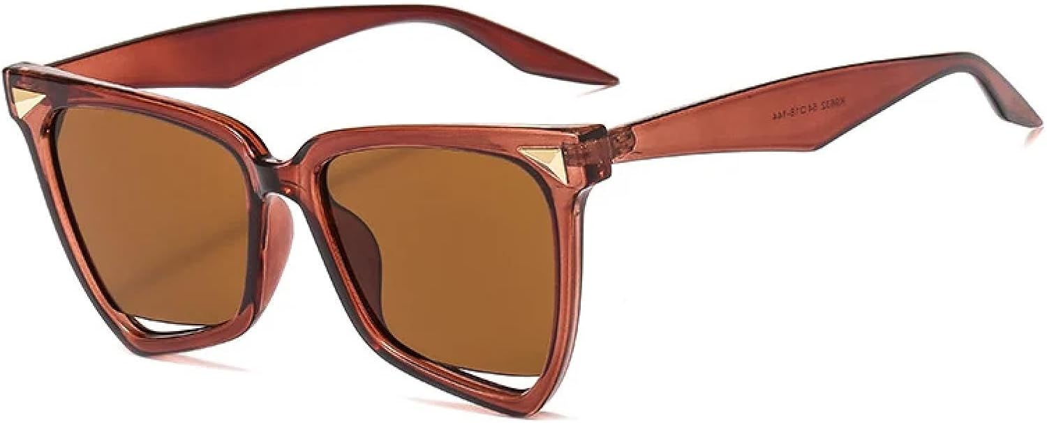 Роскошные модные солнцезащитные очки для женщин в стиле ретро с заклепками, в стиле панк, прозрачные с градиентной подсветкой, защита от УФ-излучения UV400 MWTSYSQ, Brownabrown
Роскошные модные солнцезащитные очки для женщин в стиле ретро с заклепками, в стиле панк, прозрачные с градиентной подсветкой, защита от УФ-излучения UV400 MWTSYSQ, Brownabrown