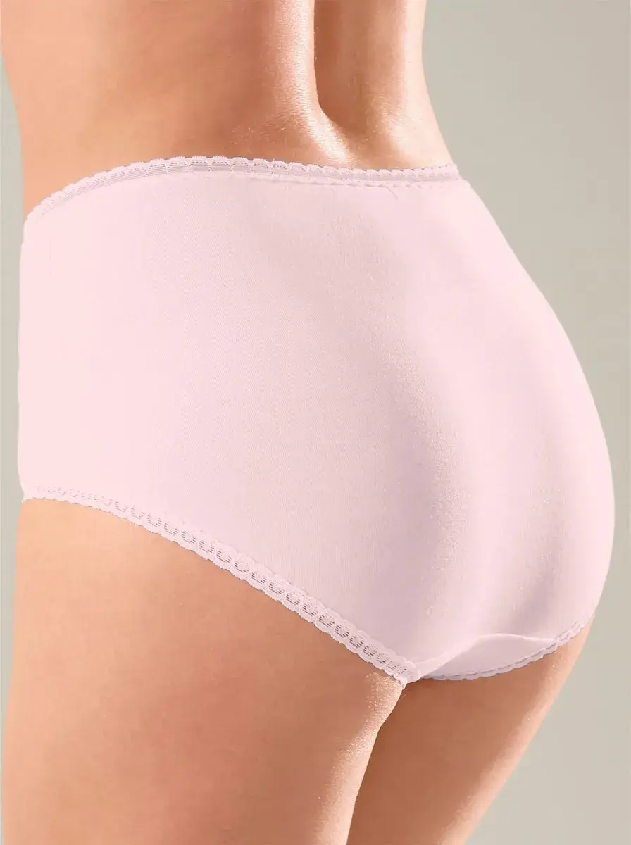 Трусики на талии (5 шт.) Wäschepur, белый
Трусики на талии (5 шт.) Wäschepur, белый