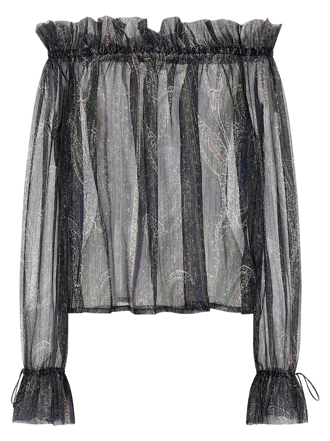 Блузка из люрекса SAINT LAURENT, мультиколор
Блузка из люрекса SAINT LAURENT, мультиколор