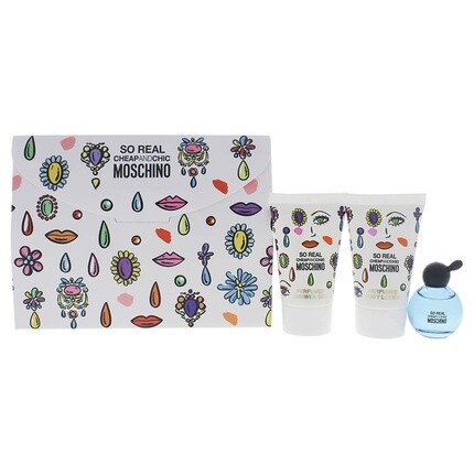 MOSCHINO Cheap & Chic So Real Gift Set for Women 3 Pieces
MOSCHINO Cheap & Chic So Real Gift Set for Women 3 Pieces