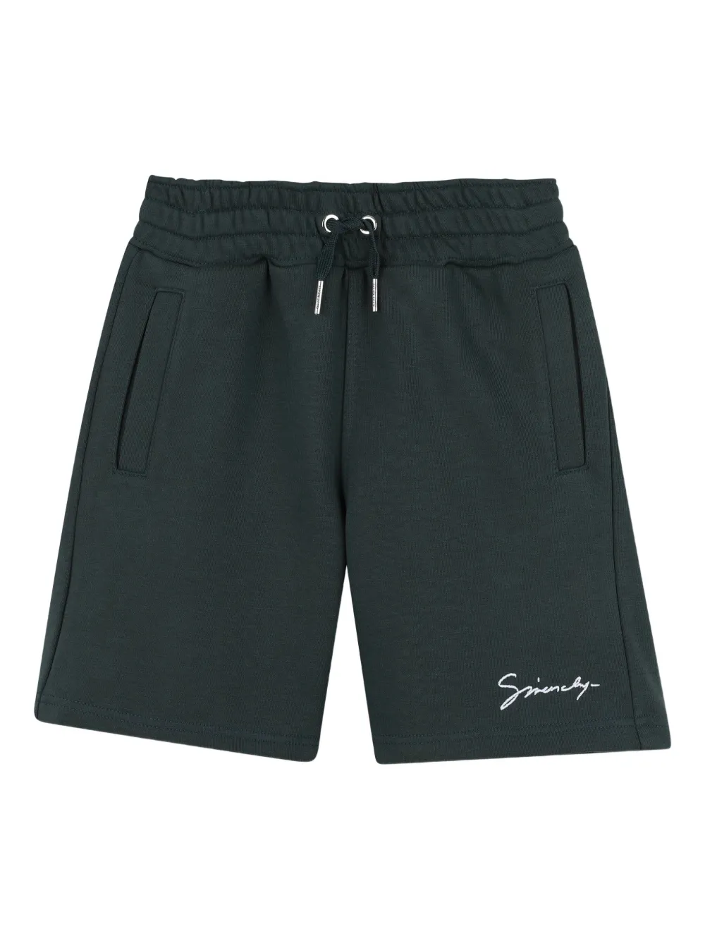 Шорты с вышитым логотипом Givenchy Kids, зеленый
Шорты с вышитым логотипом Givenchy Kids, зеленый