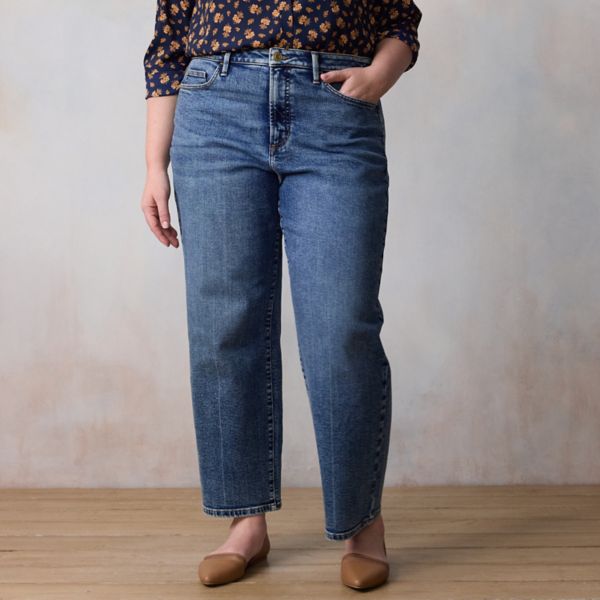 Прямые джинсы с очень высокой посадкой больших размеров Lc Lauren Conrad, цвет indigo
Прямые джинсы с очень высокой посадкой больших размеров Lc Lauren Conrad, цвет indigo