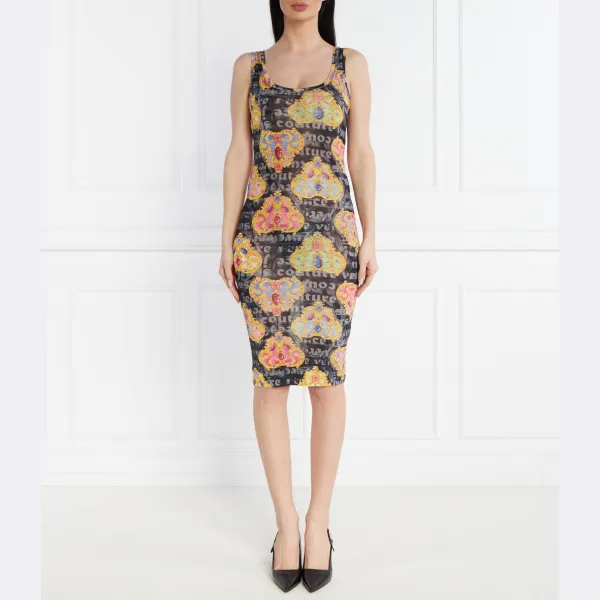 Платье Versace, мультиколор
Платье Versace, мультиколор