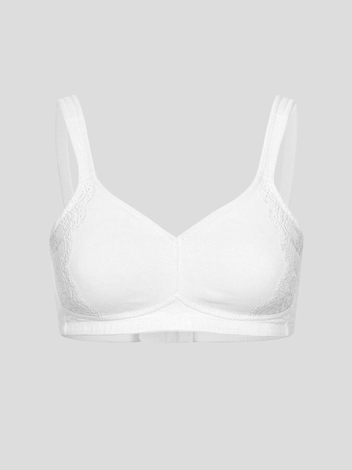 Бюстгальтер без косточек Erlich Textil Minimizer BH Henriette, белый 
Бюстгальтер без косточек Erlich Textil Minimizer BH Henriette, белый