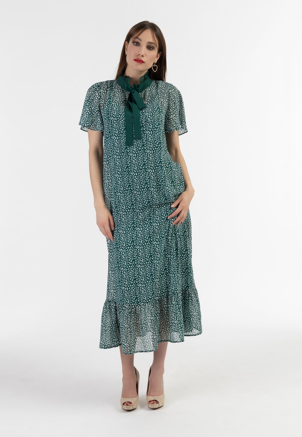 Повседневное платье faina, зеленый
Повседневное платье faina, зеленый