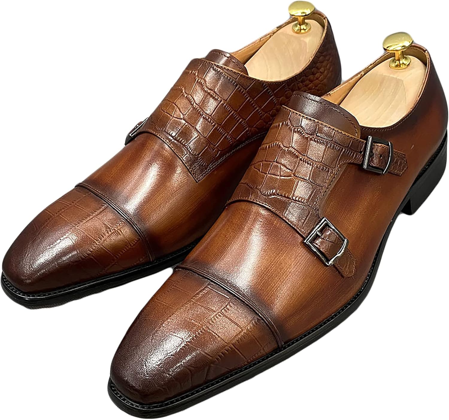 Мужские лоферы, деловая обувь из кожи, слипоны, двойная пряжка, монашеский стиль, противоскользящие, для офиса, формальные, коричневые, размер 43 Generic
Мужские лоферы, деловая обувь из кожи, слипоны, двойная пряжка, монашеский стиль, противоскользящие, для офиса, формальные, коричневые, размер 43 Generic