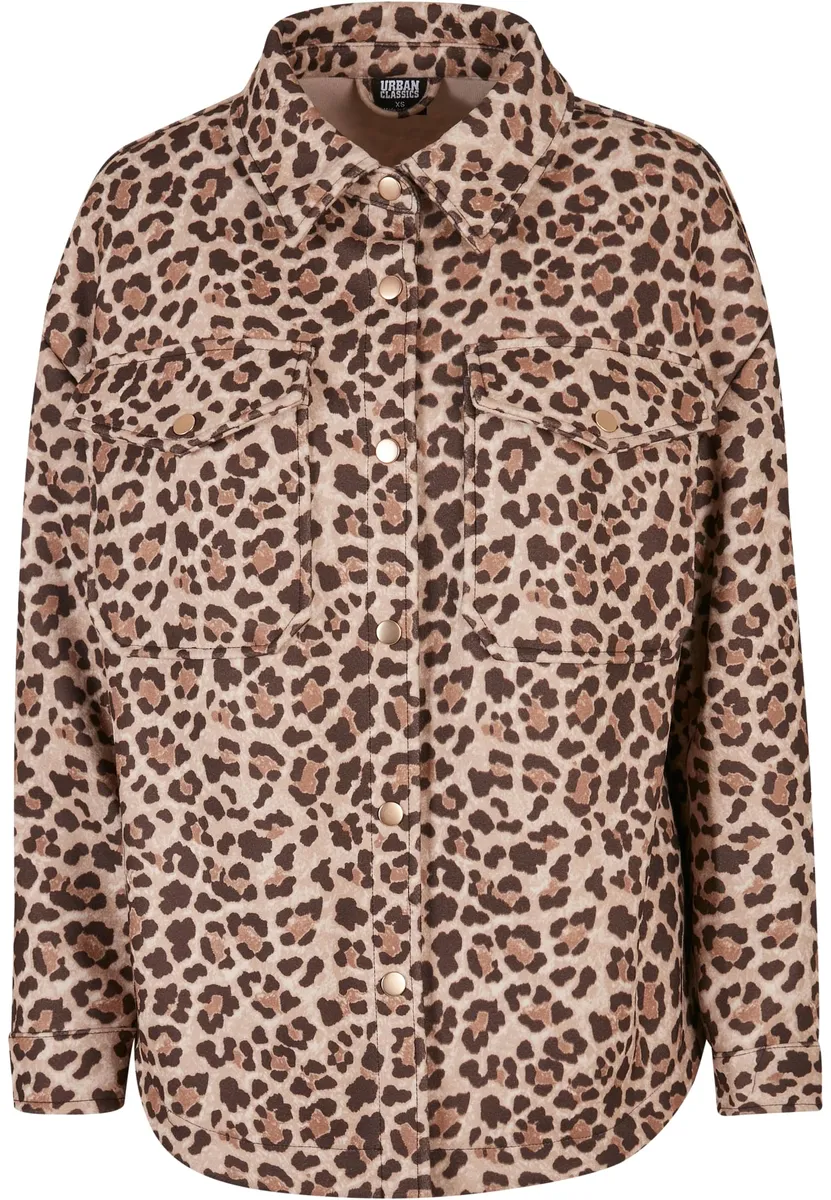 Куртка всепогодная URBAN CLASSICS " Urban Classics Ladies Ladies AOP Overshirt" (1 шт.), без капюшона, цвет Leo
Куртка всепогодная URBAN CLASSICS " Urban Classics Ladies Ladies AOP Overshirt" (1 шт.), без капюшона, цвет Leo