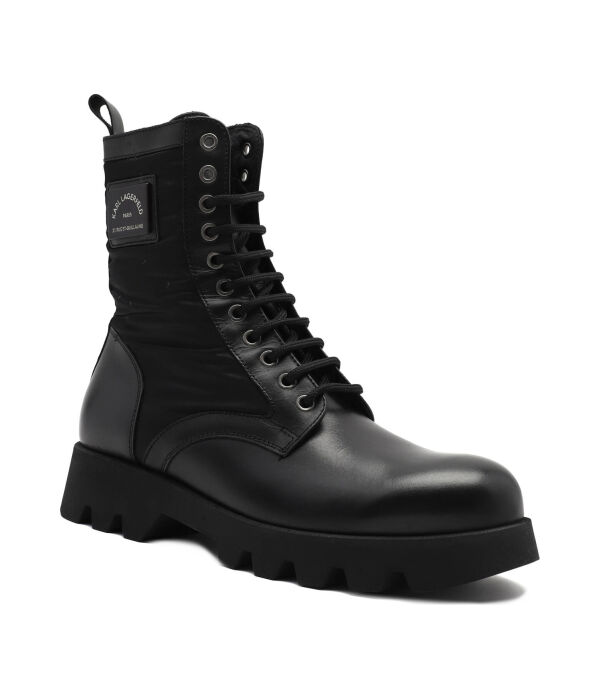 Ботинки мужские Karl Lagerfeld кожаные на шнуровке, черный
Ботинки мужские Karl Lagerfeld кожаные на шнуровке, черный