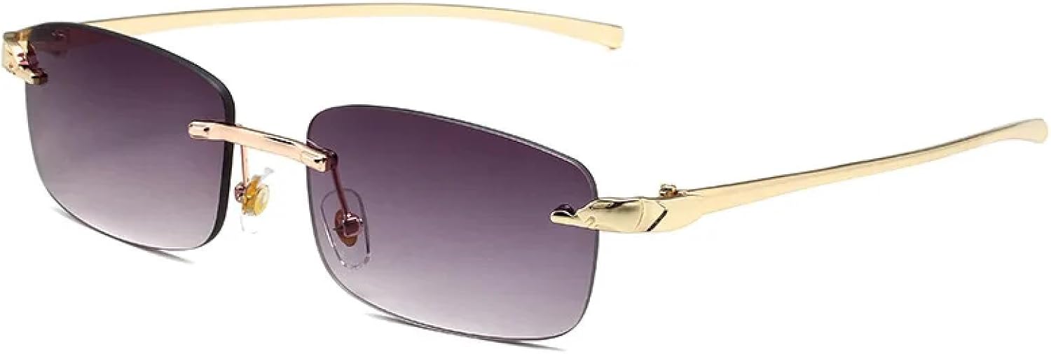 Солнцезащитные очки с защитой от УФ-излучения UV400 | Без оправы, леопардовый принт, маленький размер | Для женщин и мужчин, для занятий спортом на открытом воздухе и вождения DSVIGF, Grey
Солнцезащитные очки с защитой от УФ-излучения UV400 | Без оправы, леопардовый принт, маленький размер | Для женщин и мужчин, для занятий спортом на открытом воздухе и вождения DSVIGF, Grey