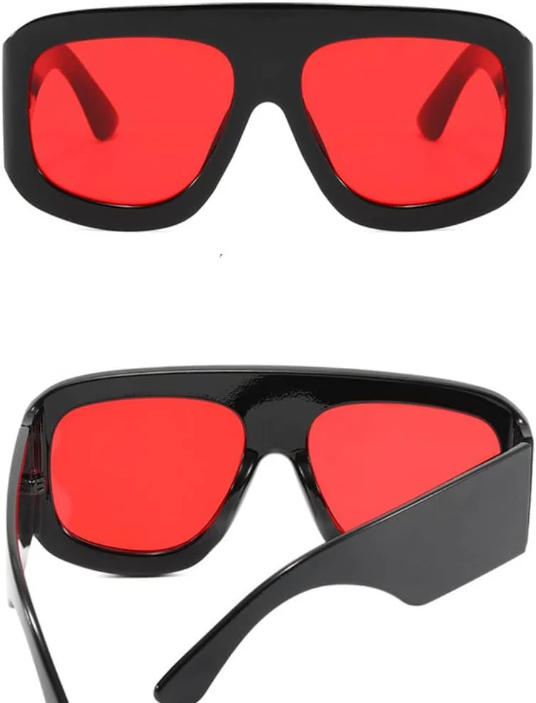 Большие солнцезащитные очки для женщин, яркие солнцезащитные очки для женщин, модные панк-очки, очки с защитой от УФ-излучения UV400 для мужчин TKKTLLT, Coffee-brown
Большие солнцезащитные очки для женщин, яркие солнцезащитные очки для женщин, модные панк-очки, очки с защитой от УФ-излучения UV400 для мужчин TKKTLLT, Coffee-brown