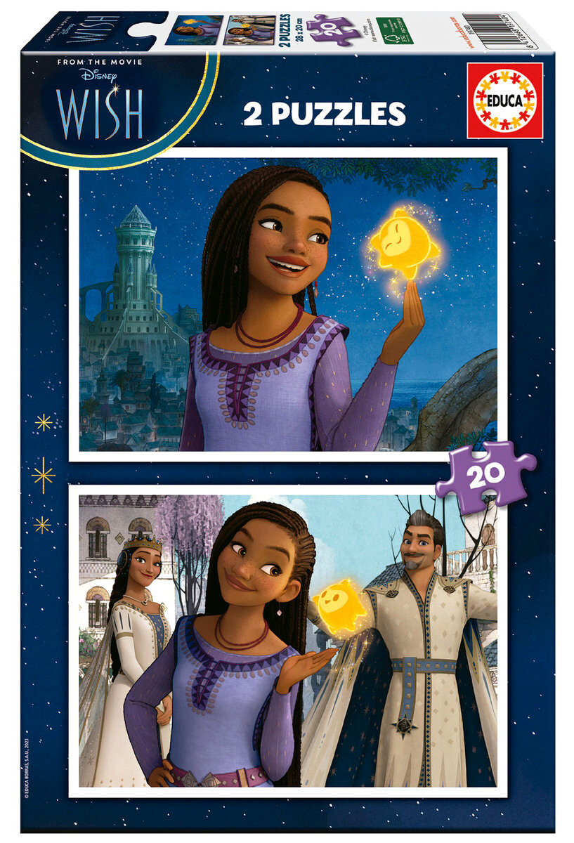 Educa, Пазл, Желание, 2 Х 20 шт.
Educa, Пазл, Желание, 2 Х 20 шт.