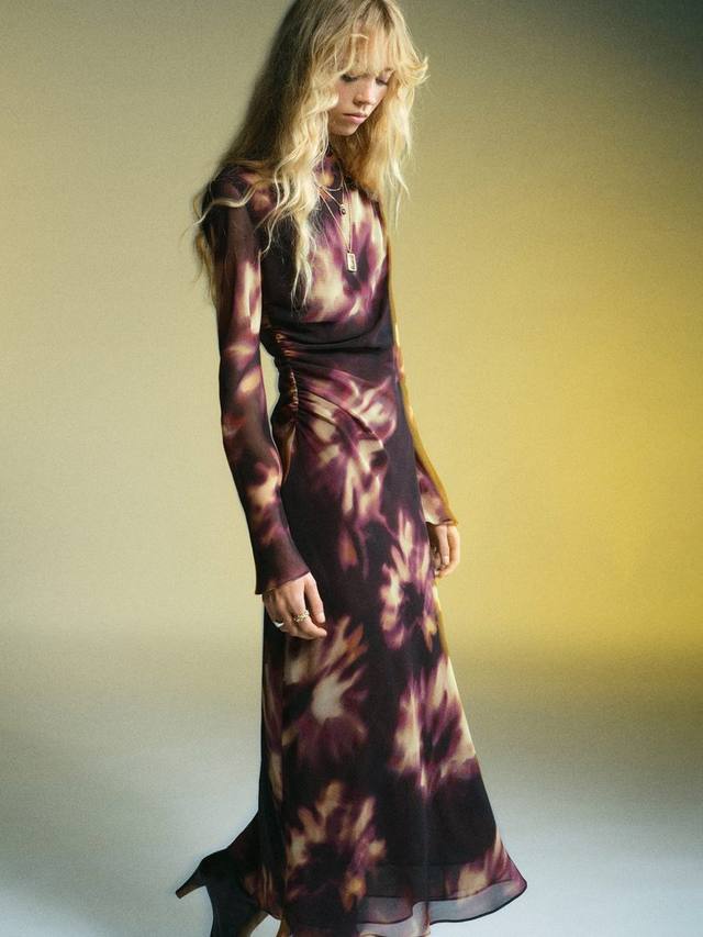 Giady платье миди с эффектом тай-дай из сетки Mango, Dark Red
Giady платье миди с эффектом тай-дай из сетки Mango, Dark Red