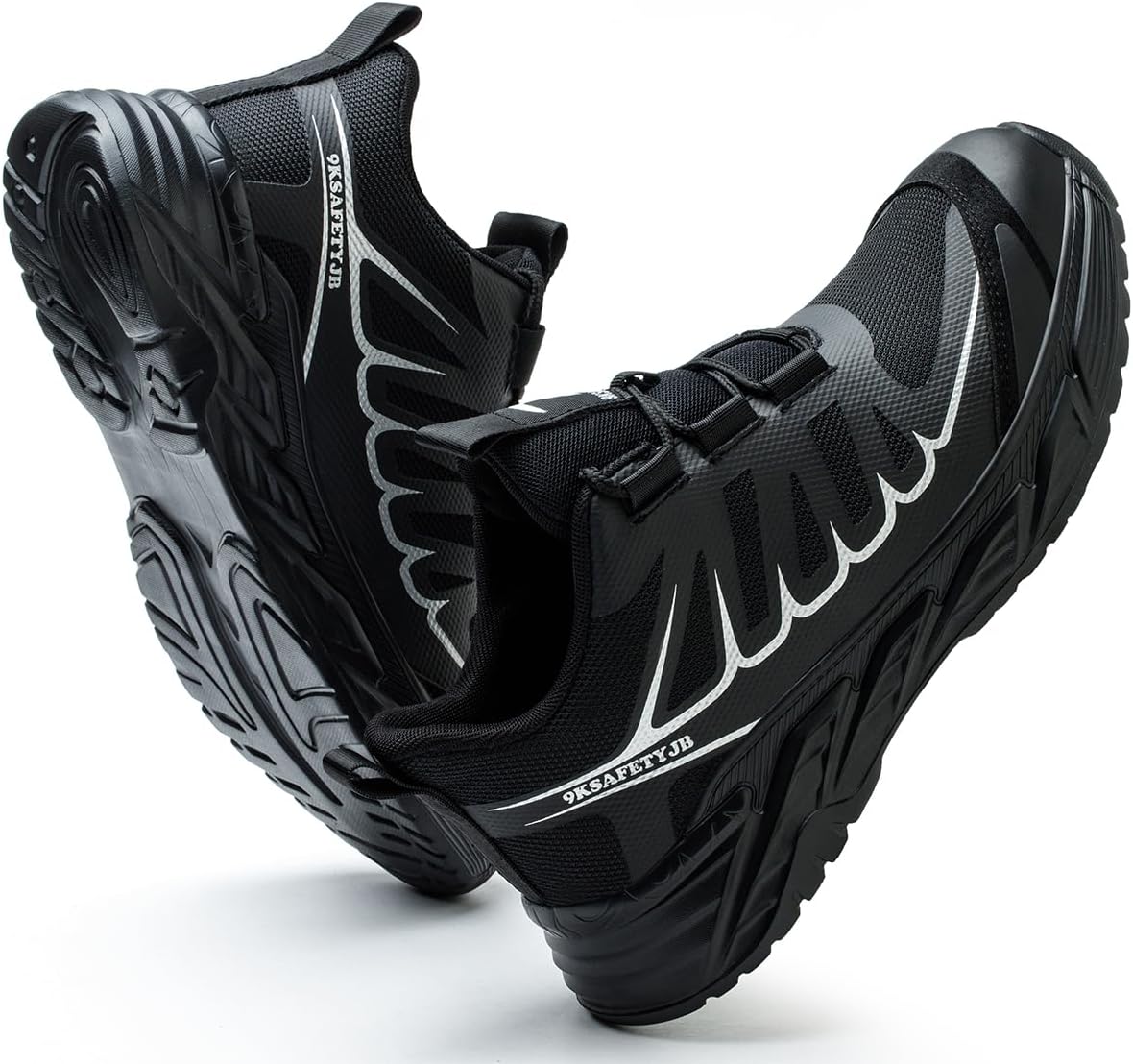 Мужские кроссовки Micoklinlin с металлическим носком, легкие, противоскользящие, черные защитные обувь, стойкие к ударам и проколам, походные ботинки
Мужские кроссовки Micoklinlin с металлическим носком, легкие, противоскользящие, черные защитные обувь, стойкие к ударам и проколам, походные ботинки