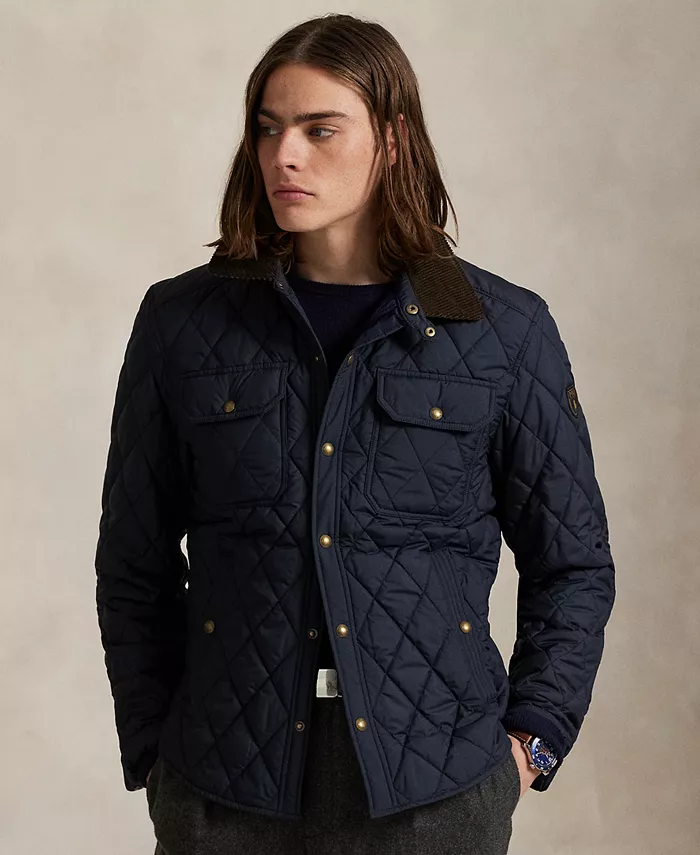 Мужская стеганая куртка Beaton с водоотталкивающей пропиткой на кнопках Polo Ralph Lauren, черный
Мужская стеганая куртка Beaton с водоотталкивающей пропиткой на кнопках Polo Ralph Lauren, черный