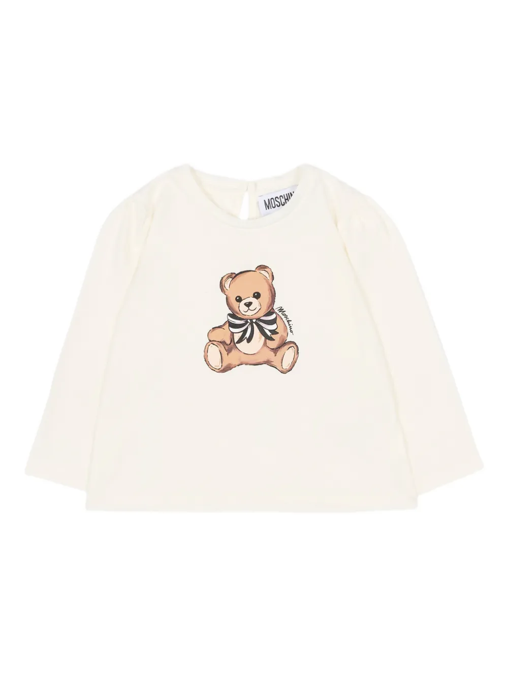 Футболка с длинными рукавами и принтом в виде медведя Moschino Kids, нейтральный
Футболка с длинными рукавами и принтом в виде медведя Moschino Kids, нейтральный
