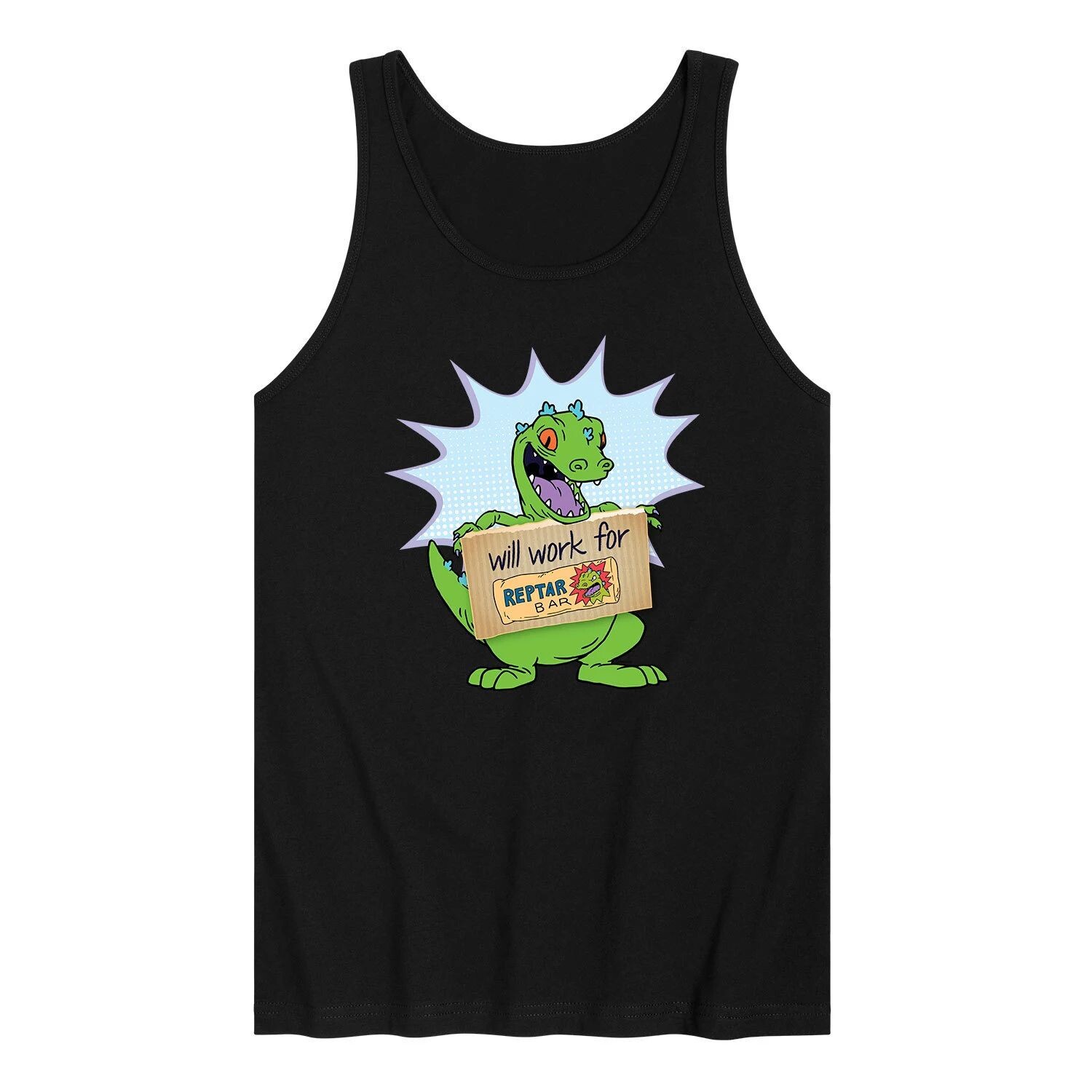 Мужская рабочая майка Rugrats Reptar Licensed Character
Мужская рабочая майка Rugrats Reptar Licensed Character