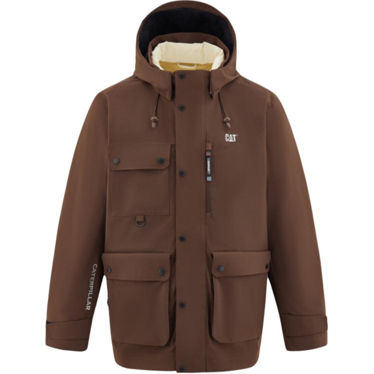 CAT Мужская пуховая куртка, Brown Red
CAT Мужская пуховая куртка, Brown Red