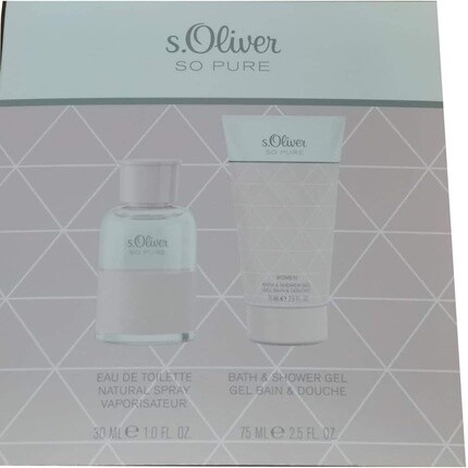 S.Oliver So Pure Набор туалетная вода 30 мл + гель для душа 75 мл 105 мл
S.Oliver So Pure Набор туалетная вода 30 мл + гель для душа 75 мл 105 мл
