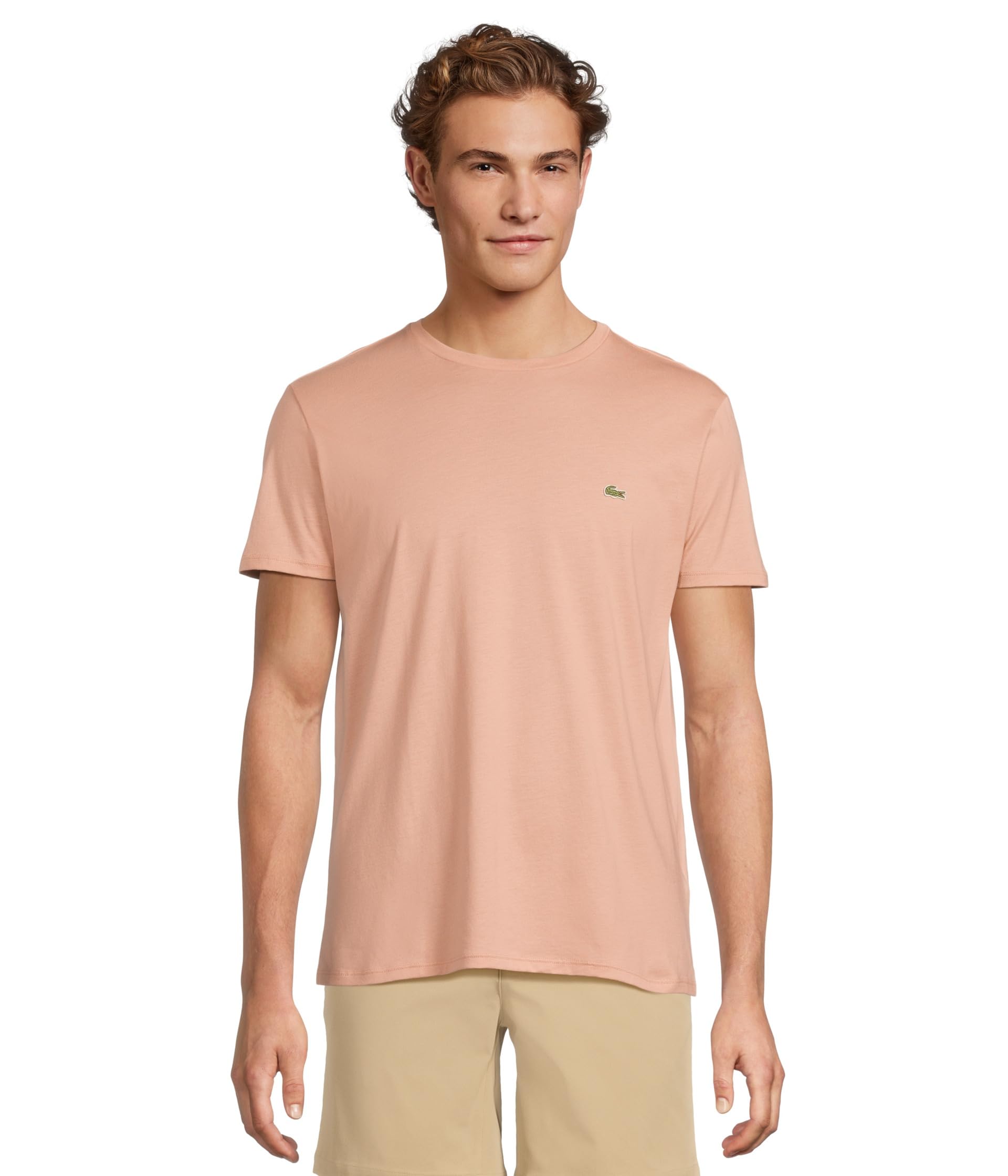 Футболка Lacoste Monochrome Cotton Pima Jersey Crew Neck T-Shirt, Latte
Футболка Lacoste Monochrome Cotton Pima Jersey Crew Neck T-Shirt, Latte