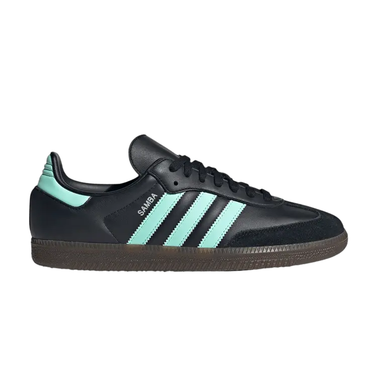 Кроссовки adidas Samba OG Clear Mint Pack, черный
Кроссовки adidas Samba OG Clear Mint Pack, черный
