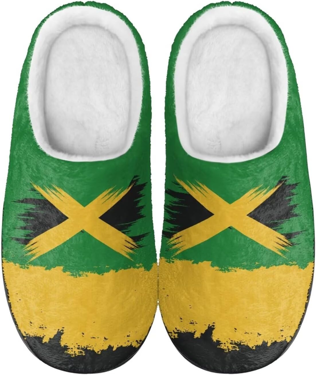 Тапочки Mintulipy из хлопка, женские пушистые тапочки, домашняя обувь, для дома и улицы, размеры 34-50 (EUR), 3-15 (US) (женские), 8-15 (мужские) для женщин и мужчин, Jamaica Flag
Тапочки Mintulipy из хлопка, женские пушистые тапочки, домашняя обувь, для дома и улицы, размеры 34-50 (EUR), 3-15 (US) (женские), 8-15 (мужские) для женщин и мужчин, Jamaica Flag