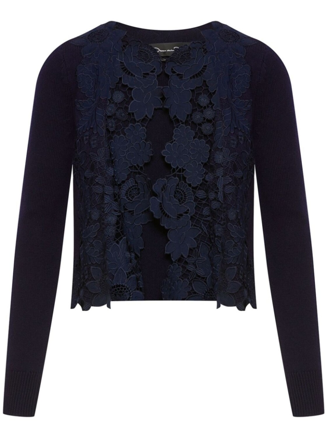 Oscar de la Renta кардиган Mixed Botanical с кружевными вставками, коричневый
Oscar de la Renta кардиган Mixed Botanical с кружевными вставками, коричневый