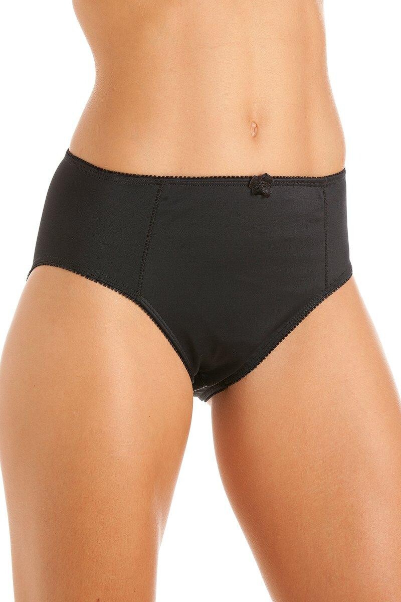 Комплект из двух трусов в классическом стиле с высокой талией и полными трусами Camille, черный
Комплект из двух трусов в классическом стиле с высокой талией и полными трусами Camille, черный