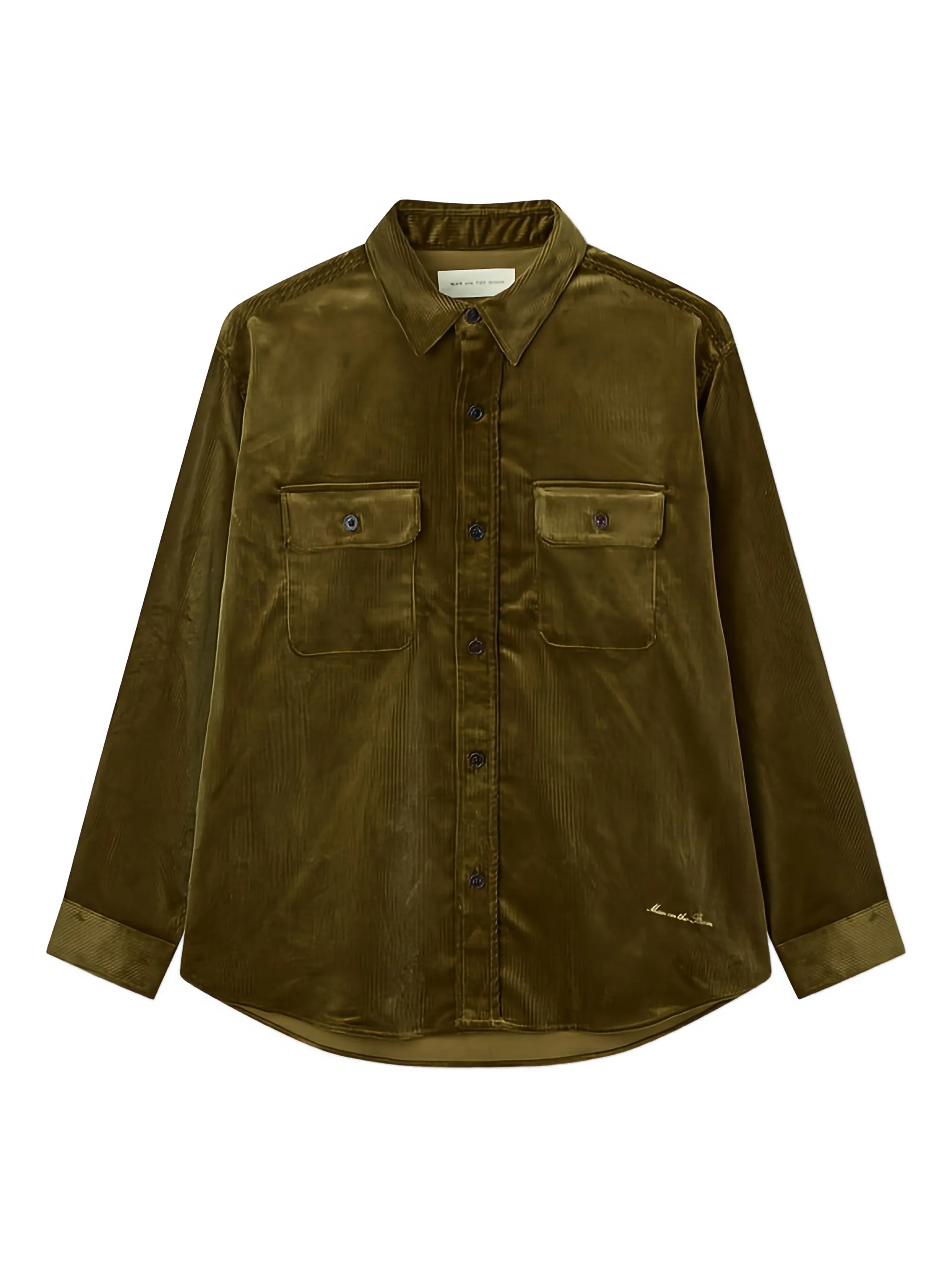 Вельветовая рубашка с нагрудным карманом Man On The Boon., зеленый
Вельветовая рубашка с нагрудным карманом Man On The Boon., зеленый