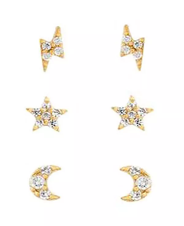 Комплект из сережек-гвоздиков «Маленькая галактика» Girls Crew, gold-plated
Комплект из сережек-гвоздиков «Маленькая галактика» Girls Crew, gold-plated