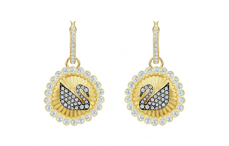 Swarovski Винтажные серьги swan для женщин gold
Swarovski Винтажные серьги swan для женщин gold