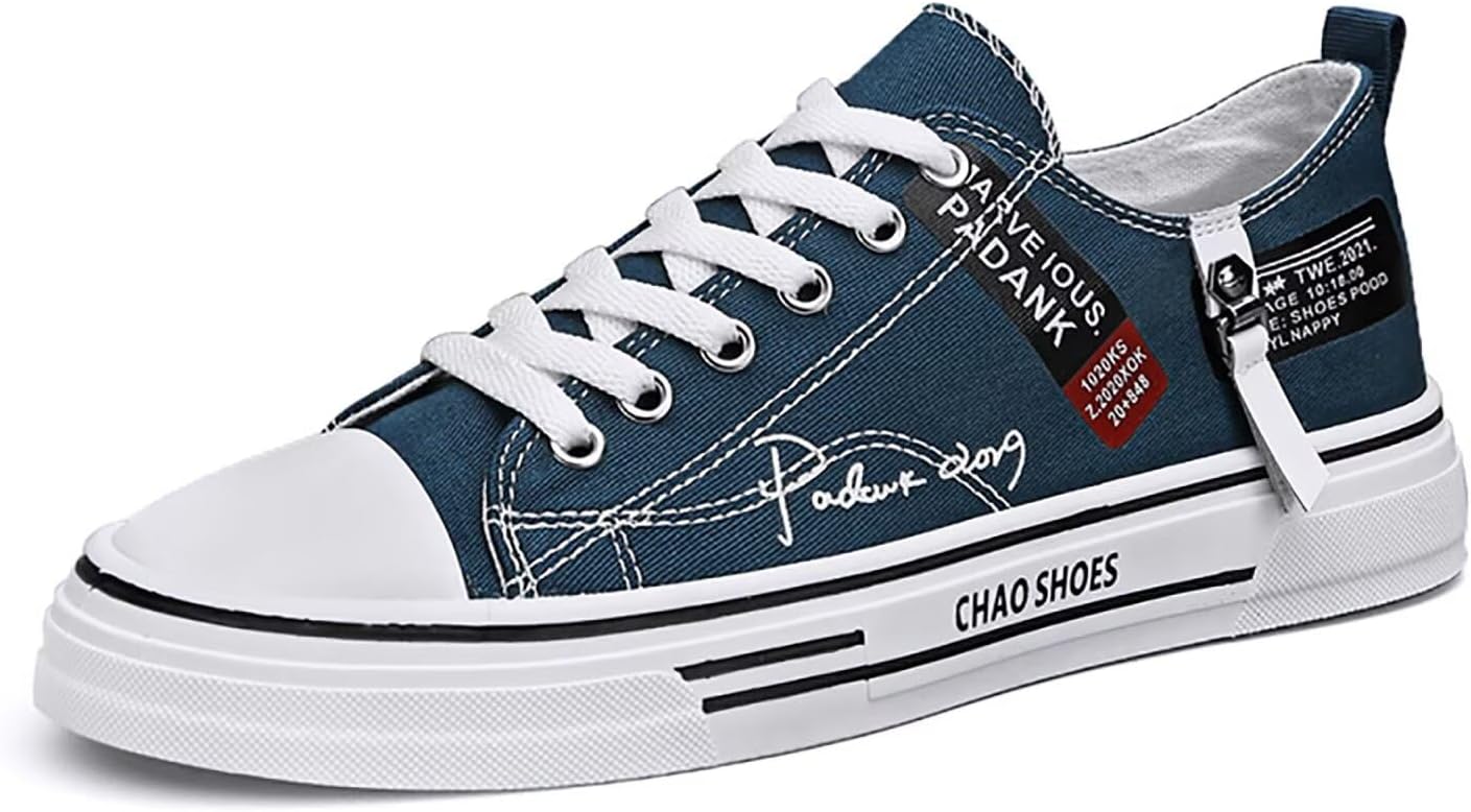 Мужские низкие кеды TERBOFIN из канвы, прогулочные кроссовки для мужчин, удобные модные повседневные кроссовки, синий
Мужские низкие кеды TERBOFIN из канвы, прогулочные кроссовки для мужчин, удобные модные повседневные кроссовки, синий