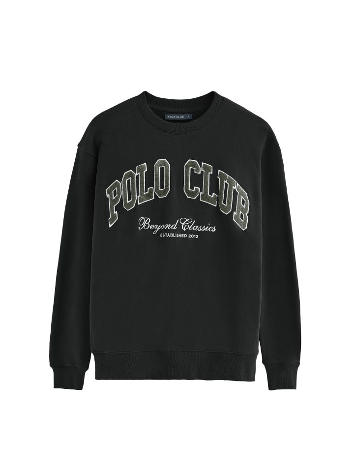 Толстовка черного цвета Polo Club
Толстовка черного цвета Polo Club