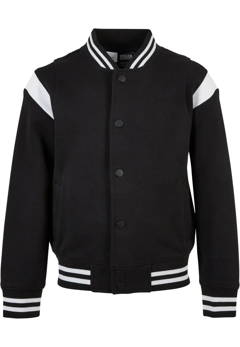 Куртка для колледжа URBAN CLASSICS " Urban Classics Men's Boys Inset College Sweat Jacket" (1 шт.), без капюшона, белый 
Куртка для колледжа URBAN CLASSICS " Urban Classics Men's Boys Inset College Sweat Jacket" (1 шт.), без капюшона, белый