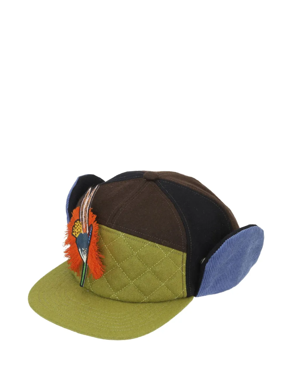 Кепка с отделкой перьями Henrik Vibskov, зеленый
Кепка с отделкой перьями Henrik Vibskov, зеленый