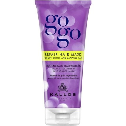 Восстанавливающая маска Gogo для сухих, ломких и поврежденных волос 200мл, Kallos
Восстанавливающая маска Gogo для сухих, ломких и поврежденных волос 200мл, Kallos