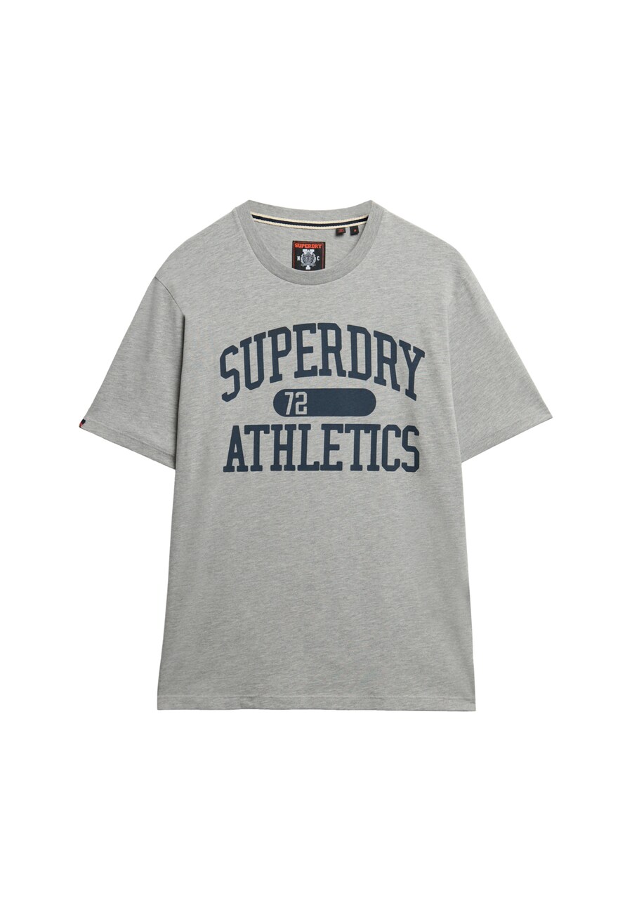 Рубашка Superdry Athletic Essentials, пятнистый серый 
Рубашка Superdry Athletic Essentials, пятнистый серый