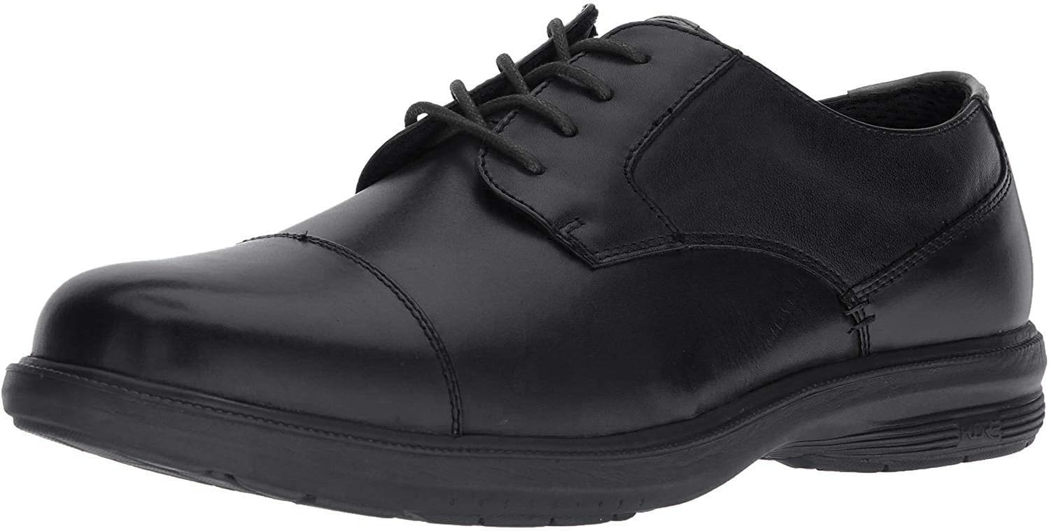 Мужские оксфорды Nunn Bush Melvin Street с носком кап и технологией комфортной ходьбы Kore с устойчивой к скольжению подошвой, черный
Мужские оксфорды Nunn Bush Melvin Street с носком кап и технологией комфортной ходьбы Kore с устойчивой к скольжению подошвой, черный