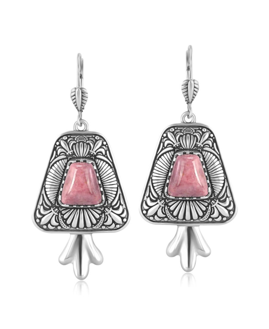 Серьги-трапеции из стерлингового серебра с родонитом American West Jewelry, No Color
Серьги-трапеции из стерлингового серебра с родонитом American West Jewelry, No Color