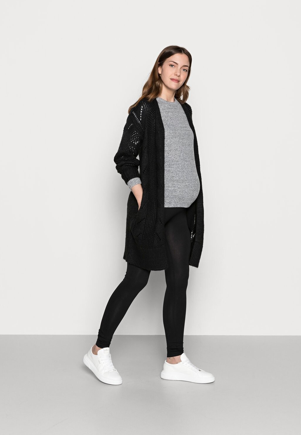 Леггинсы Anna Field, серый/черный 
Леггинсы Anna Field, серый/черный