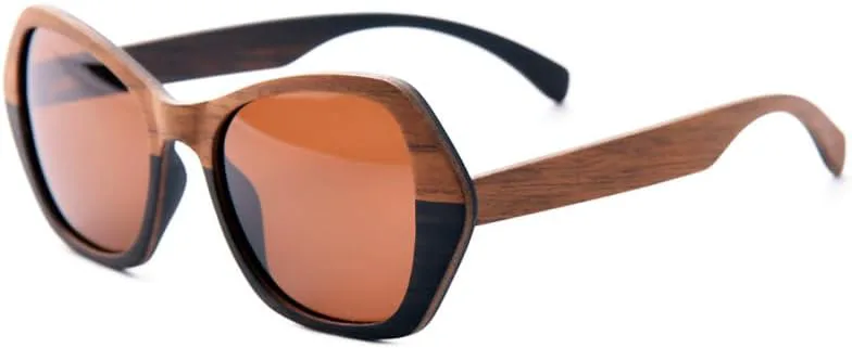 Двухцветные деревянные солнцезащитные очки угловой формы для женщин и мужчин, увеличенного размера, с защитой от УФ-излучения UV400, ручной работы TYUVIVO, Brown Lens
Двухцветные деревянные солнцезащитные очки угловой формы для женщин и мужчин, увеличенного размера, с защитой от УФ-излучения UV400, ручной работы TYUVIVO, Brown Lens