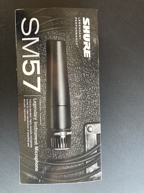 Микрофон Shure SM57
Микрофон Shure SM57