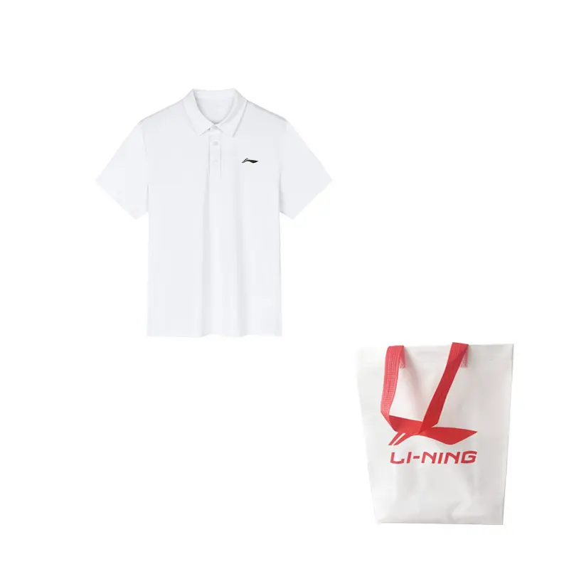 LINING Поло унисекс белое
LINING Поло унисекс белое