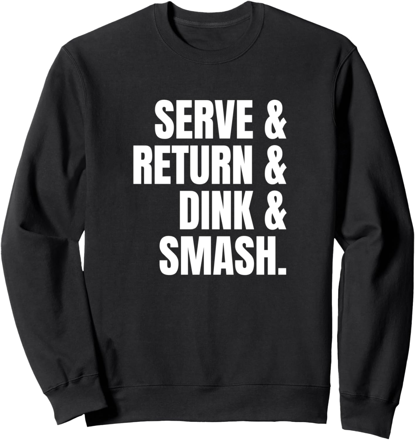 Подача, прием, короткий удар и мощный удар. Милая забавная толстовка для фаната пиклбола Four1Nine Pickleball Official, черный
Подача, прием, короткий удар и мощный удар. Милая забавная толстовка для фаната пиклбола Four1Nine Pickleball Official, черный