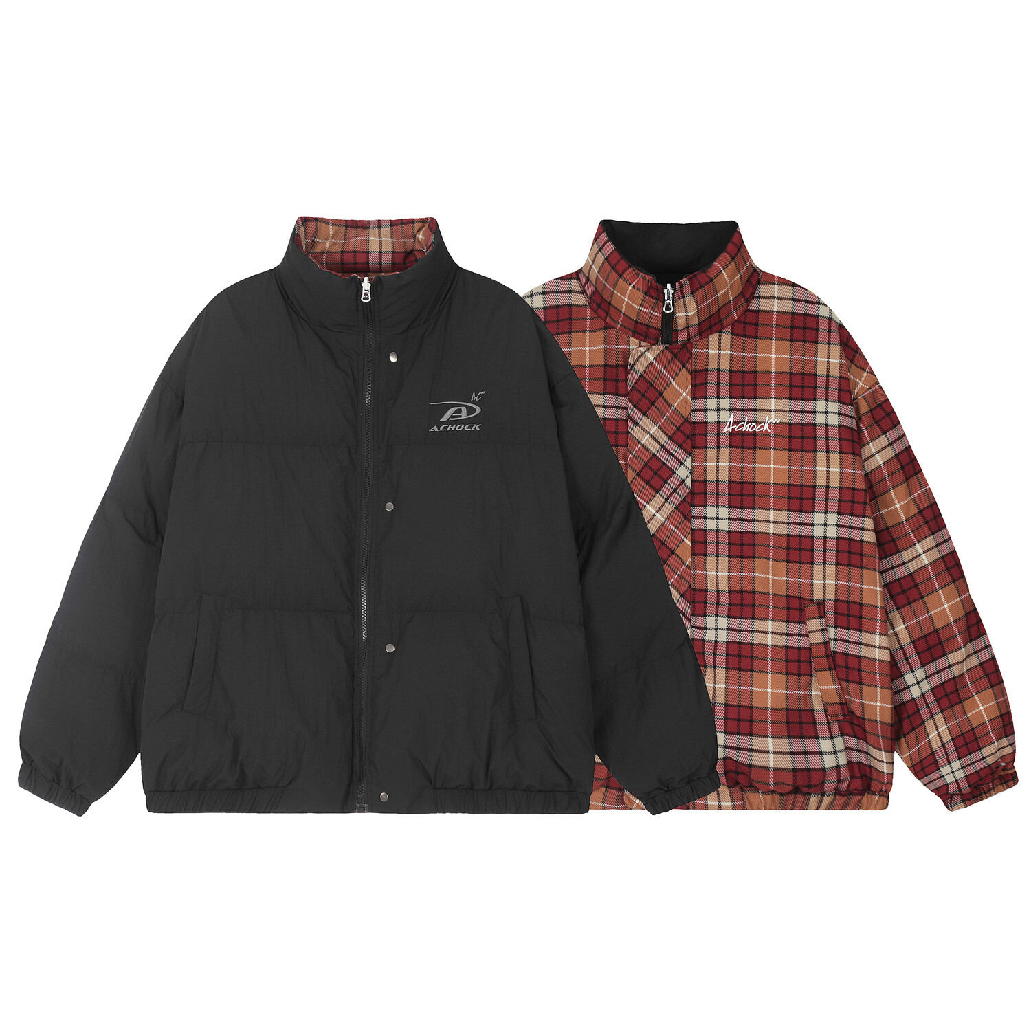 A chock Стеганая куртка унисекс, Черный
A chock Стеганая куртка унисекс, Черный