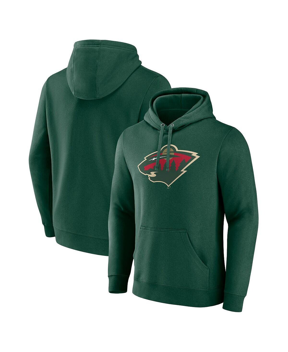 Мужской зеленый пуловер с логотипом Minnesota Wild Primary с капюшоном и логотипом Fanatics
Мужской зеленый пуловер с логотипом Minnesota Wild Primary с капюшоном и логотипом Fanatics