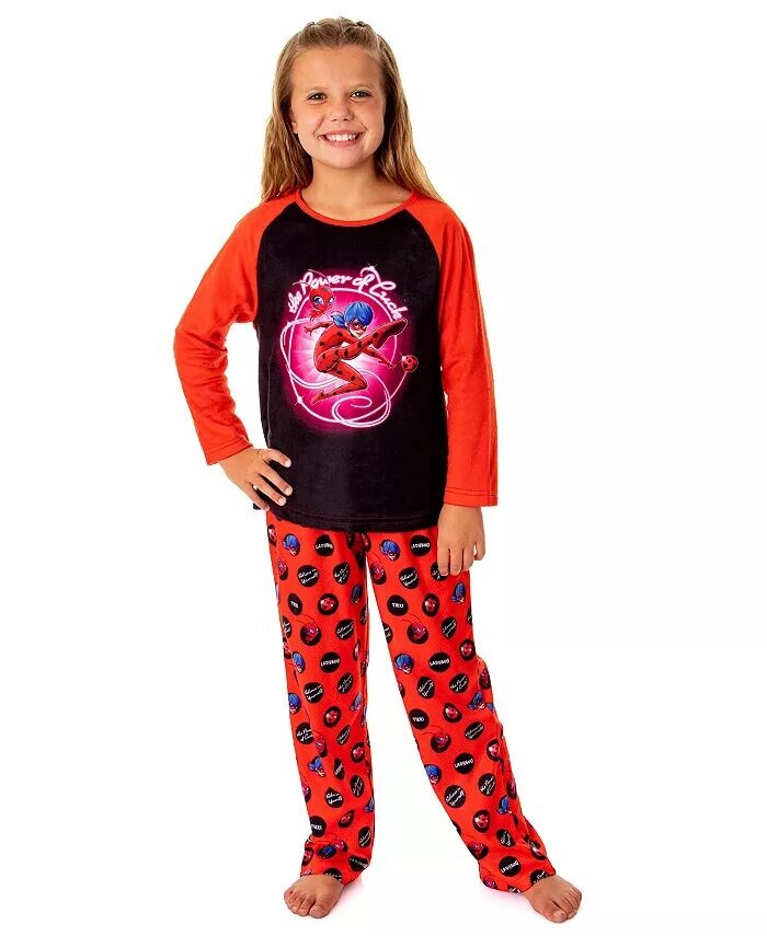 Девочки Чудеса: Истории о божьей коровке и Супер-Коте Сила удачи Пижамный комплект для сна Miraculous Tales of Ladybug
Девочки Чудеса: Истории о божьей коровке и Супер-Коте Сила удачи Пижамный комплект для сна Miraculous Tales of Ladybug