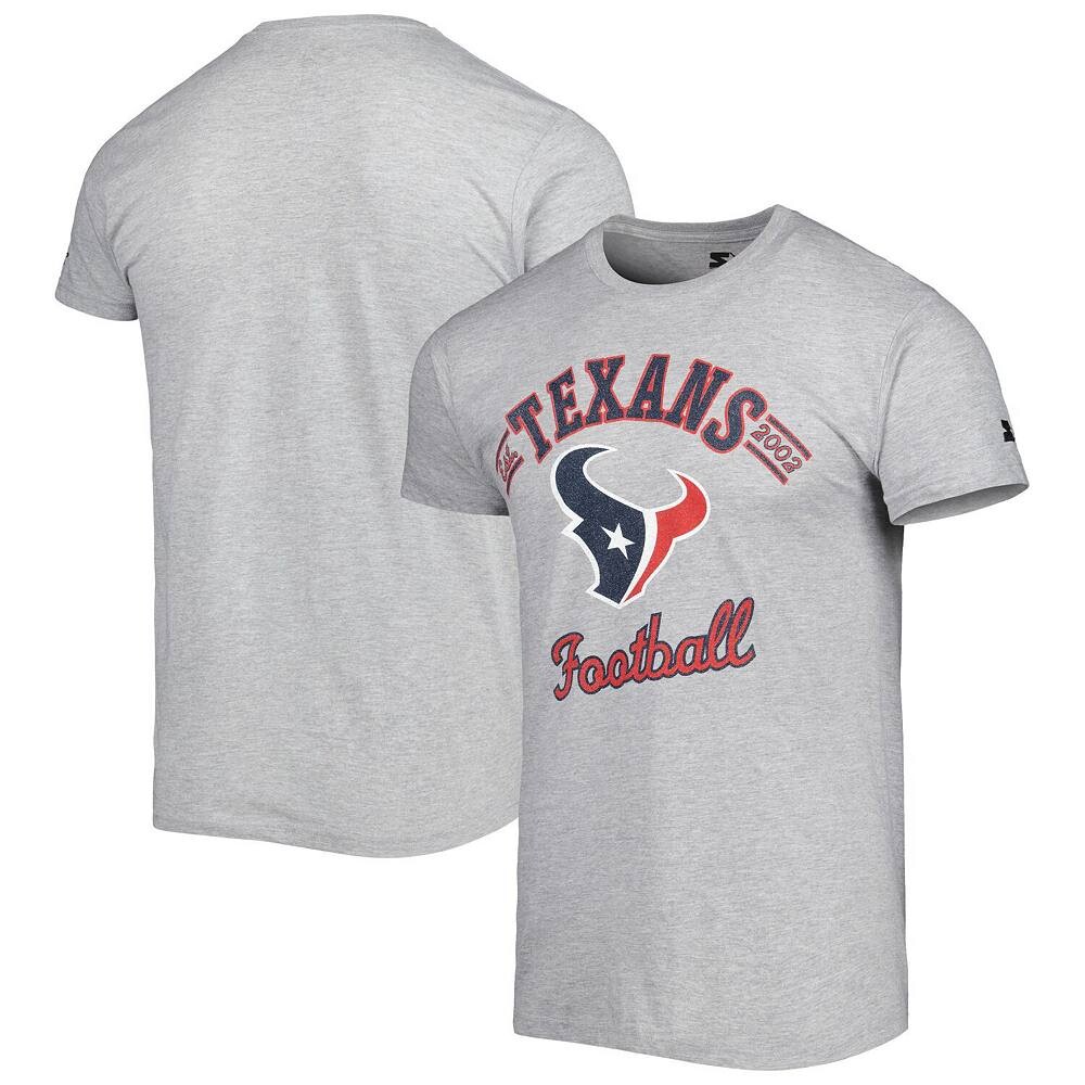 Мужская серая футболка с меланжевым рисунком Houston Texans Prime Time Starter, цвет Txs Grey
Мужская серая футболка с меланжевым рисунком Houston Texans Prime Time Starter, цвет Txs Grey