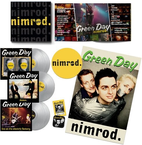 Виниловая пластинка Green Day - Nimrod (25Th Anniversary Edition)
Виниловая пластинка Green Day - Nimrod (25Th Anniversary Edition)