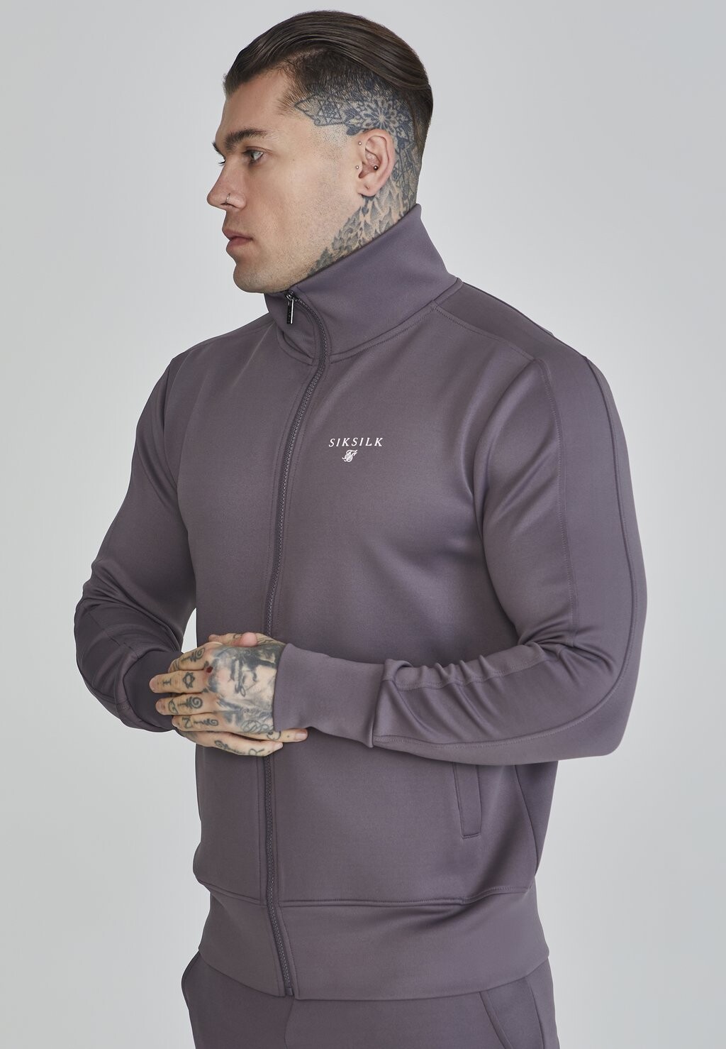 Толстовка на молнии ESSENTIALS SIKSILK, серый
Толстовка на молнии ESSENTIALS SIKSILK, серый