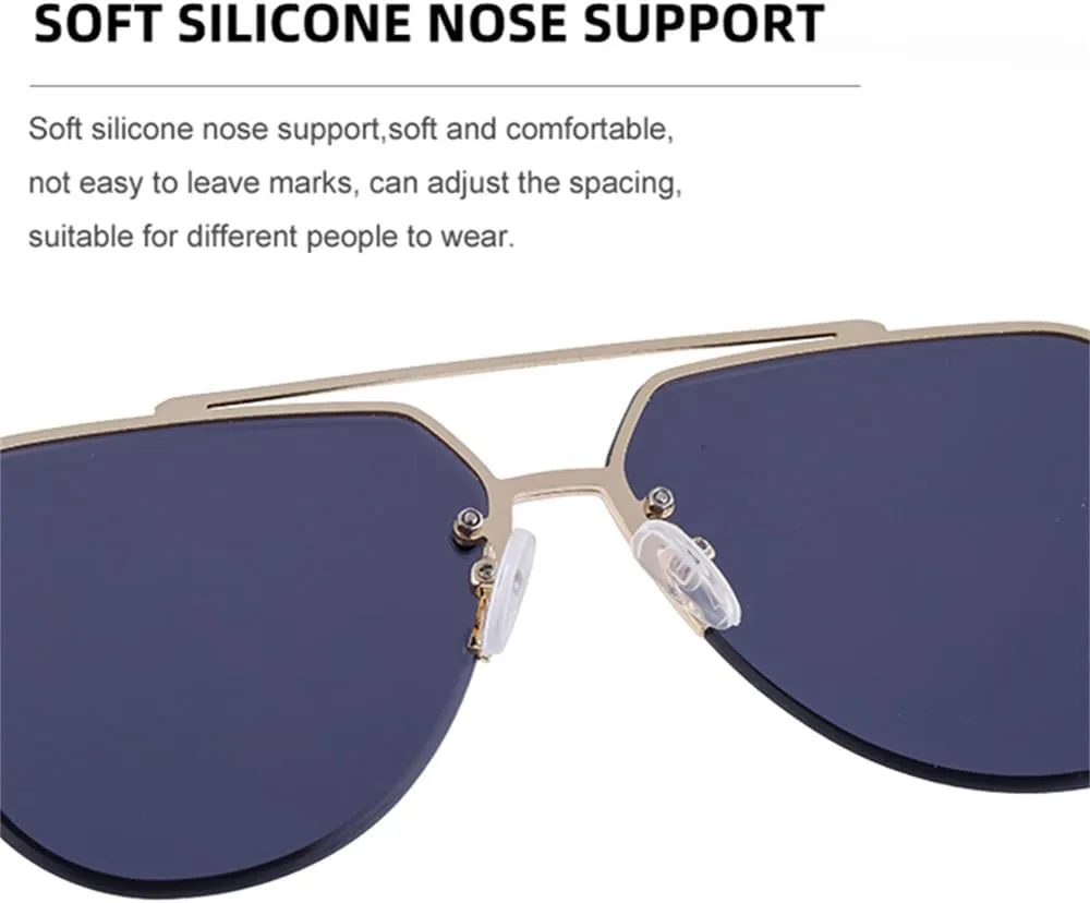 Овальные солнцезащитные очки без оправы для мужчин и женщин, винтажные солнцезащитные очки без оправы для мужчин, защита от УФ-излучения UV400 VFDHN, C3 Gold Brown
Овальные солнцезащитные очки без оправы для мужчин и женщин, винтажные солнцезащитные очки без оправы для мужчин, защита от УФ-излучения UV400 VFDHN, C3 Gold Brown